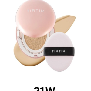 tirtir mask fit all cover pink cushion 21w natural ivory 18g light shade with neutral undertones