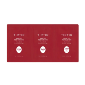 tirtir mask fit red cushion 3 shade trial kit with shades 23n 24n 24w
