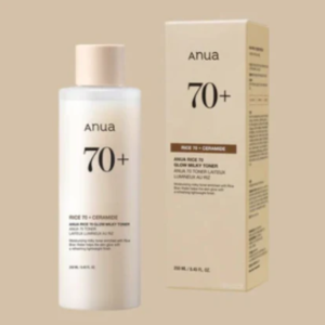 anua rice 70 illuminating milky tonic 250ml anua