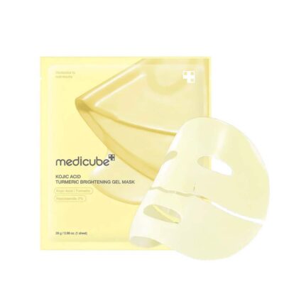 medicube kojic acid turmeric brightening gel mask 28g