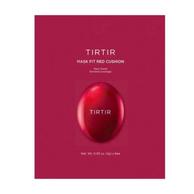 tirtir mask fit red cushion foundation 6 shades trial kit 35n 55n