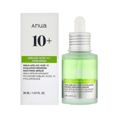 anua azelaic acid 10% hyaluron redness soothing facial serum for sensitive skin