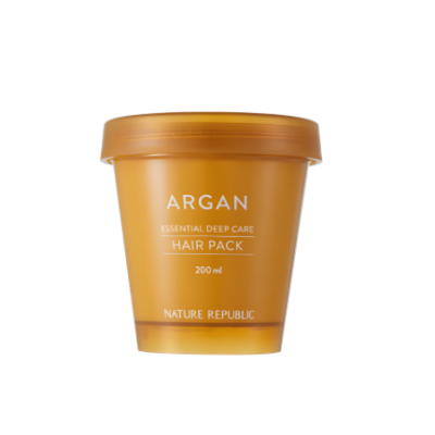 nature republic argan essential moisture repairing hair mask
