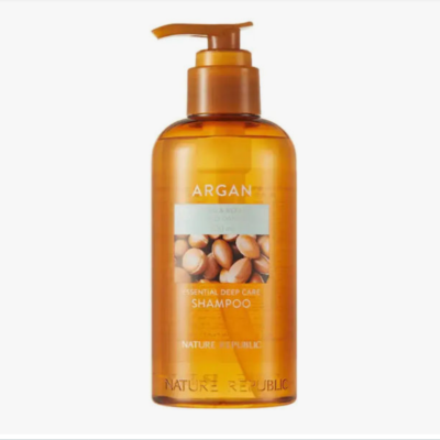 nature republic argan essential moisture repairing shampoo 300ml